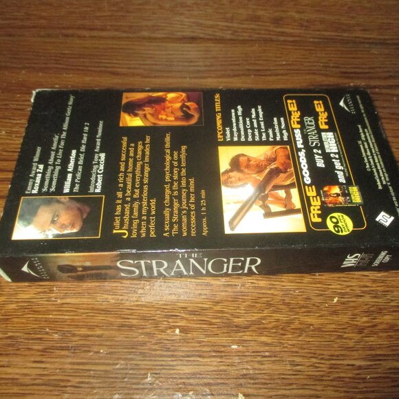 The Stranger Screener . Promo (VHS) Drama Thriller - Picture 5 of 6